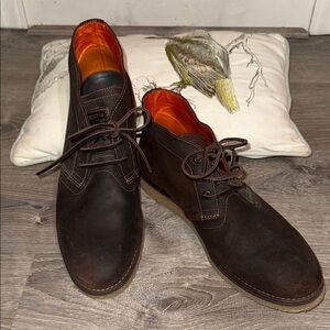 Wolverine Dark Brown Chukka Boots